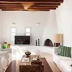Excellent Mykonos Psarrou Lambda 5 Bedrooms Stunning Sea View ヴィラ