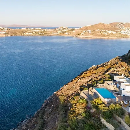 Villa Excellent Mykonos Psarrou Lambda 5 Bedrooms Stunning Sea Views Psarrou *