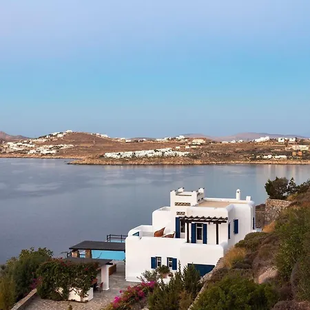 Excellent Mykonos Psarrou Lambda 5 Bedrooms Stunning Sea View ヴィラ