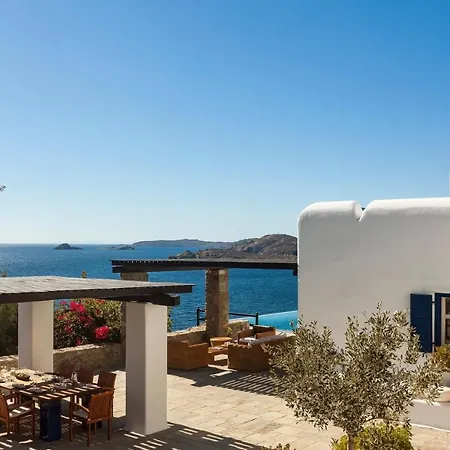 Excellent Mykonos Psarrou Lambda 5 Bedrooms Stunning Sea Views Psarrou Mykonos Town
