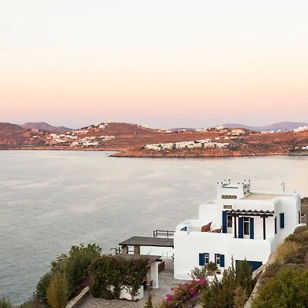 Excellent Mykonos Psarrou Lambda 5 Bedrooms Stunning Sea Views Psarrou * Mykonos Town