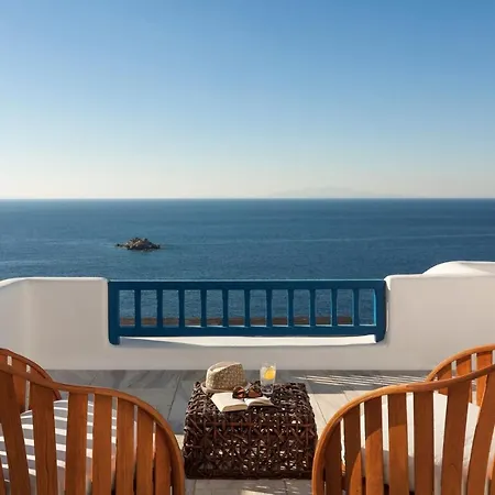 Villa Excellent Mykonos Psarrou Lambda 5 Bedrooms Stunning Sea Views Psarrou