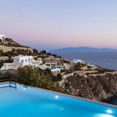 Excellent Mykonos Psarrou Lambda 5 Bedrooms Stunning Sea Views Psarrou *
