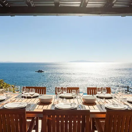Excellent Mykonos Psarrou Lambda 5 Bedrooms Stunning Sea Views Psarrou * Mykonos Town