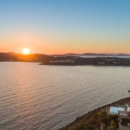 Villa Excellent Mykonos Psarrou Lambda 5 Bedrooms Stunning Sea Views Psarrou